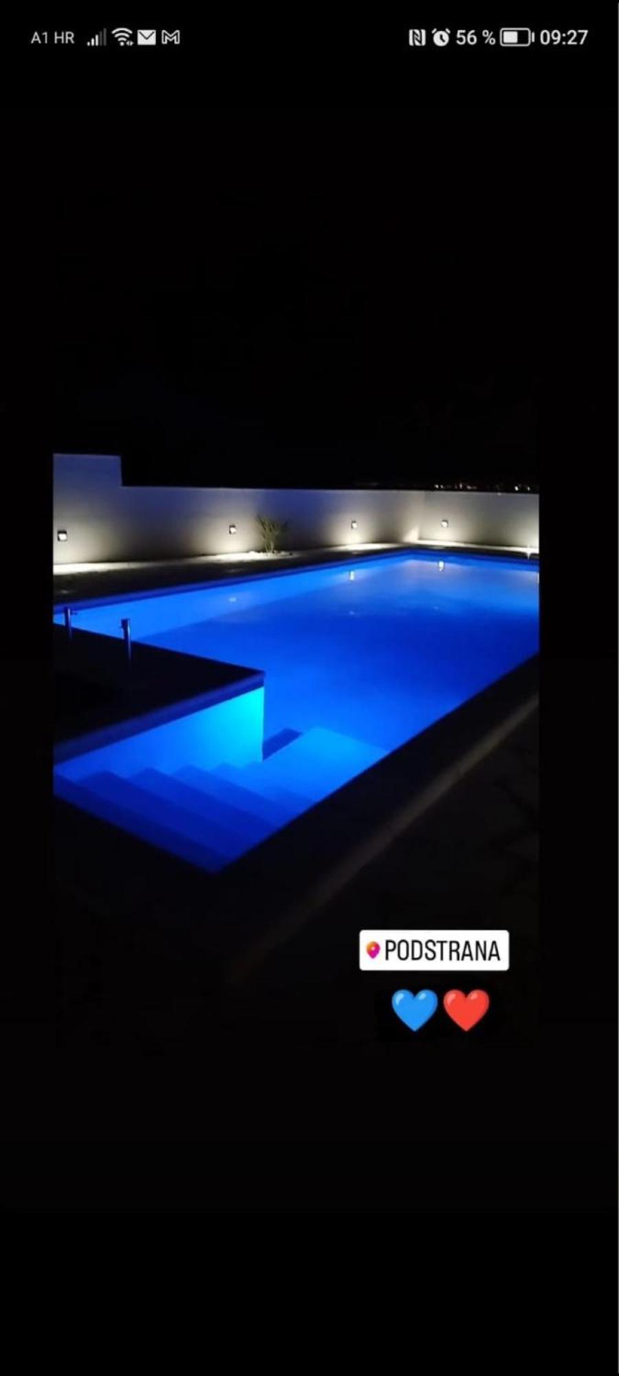 Villa Ana Perfect For Families With Kids And Groups,House With Heated Pool Ποντστράνα Εξωτερικό φωτογραφία